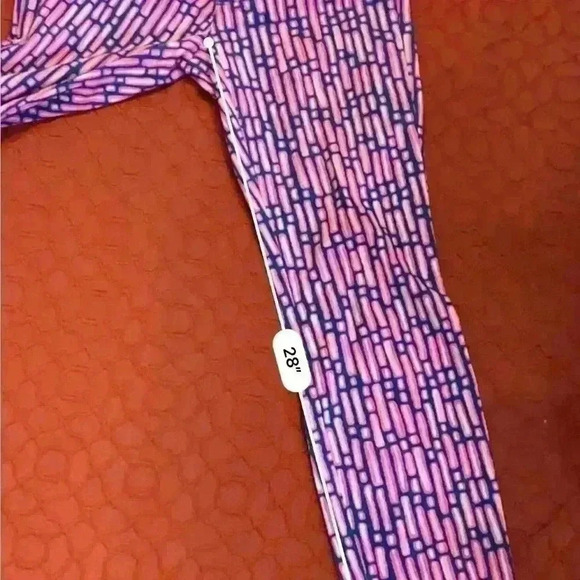 Lilly Pulitzer Kelly Mandevilla Slathouse Striped Low Rise Skinny Ankle Barbie - Picture 9 of 10